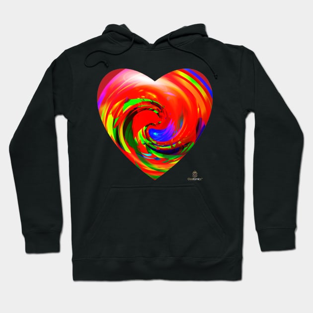 Corazón Psychedelic Hoodie by Cooltomica